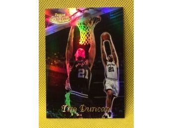 1999 Topps Gold Label Tim Duncan Card