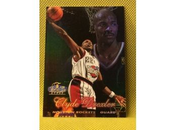 1998 Fleer Flair Showcase Clyde Drexler Card