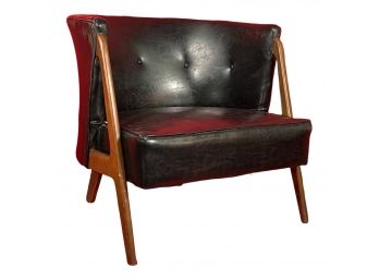Vintage Mid Century Modern Compass Lounge Chair