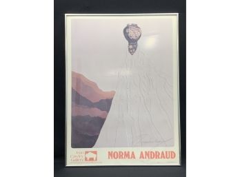 Vintage Pencil Signed Print Norma Andraud - Joan Cawley Gallery