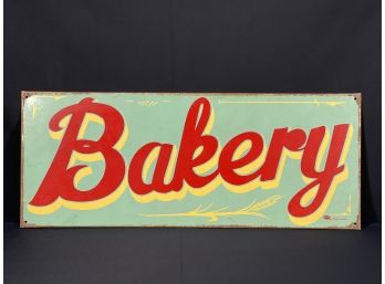 Vintage Bakery Sign By Mummert Made In USA