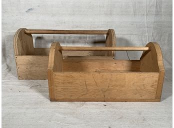 Vintage Wooden Tool Boxes