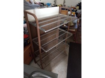 Vintage Metal Display Rack