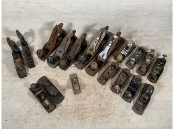 Large Lot Of Vintage Planes - Stanley And Others