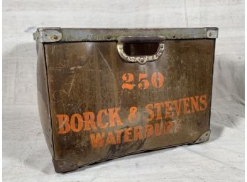 Vintage Borck & Stevens Fiberboard Factory Box