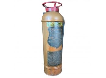 Vintage Foamite Fire Extinguisher New York