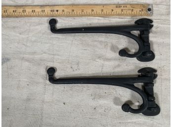 Pair Of Aluminum Plant Hooks