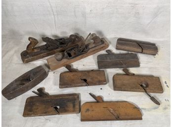 Lot Of Antique Wood Planes