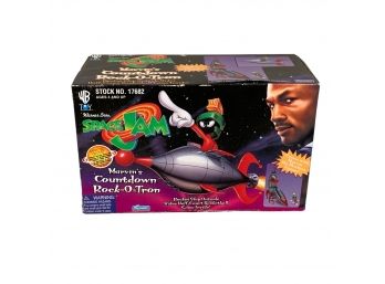 Vintage Space Jam Michael Jordan Sealed Marvins Countdown Rock A Tron