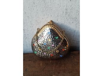 Handpainted Limoges Pill Purse