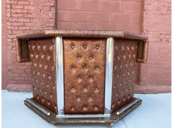 MCM Tufted Bar