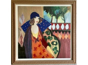 Framed ITZCHAK TARKAY Print