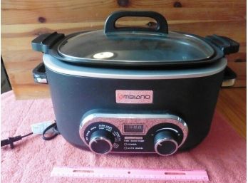 Ambiano 6-in-1 Multicooker Model MC-603D Intertek Slow Cooker Stove Top Oven