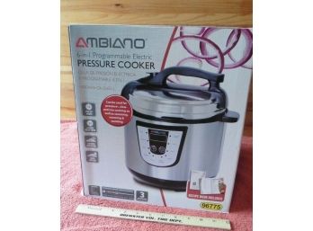 Ambiano Electric 6-in-1 Programmable Pressure Cooker 6qt 96775 Intertek 4006257