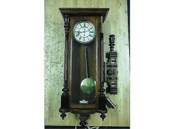 Vintage Clock Wooden Wall Clock