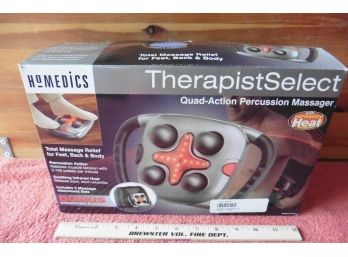 Homedics Therapist Select Quad-Action Percussion Massager PA-Q W/Infrared Heat