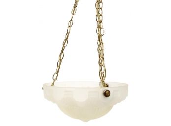 CVV Vianne French Art Deco Frosted Glass Hanging Pendant Light Fixture (1 Of 3)