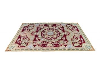 Beautiful Handwoven Aubusson Area Rug