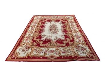 Aubusson Handcrafted Tapestry Area Rug