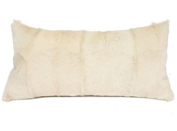 Maison De Vacances Paris Shaved Rabbit Hair Pillow (RETAIL $162)