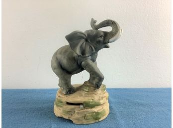 Musical Elephant Figurine