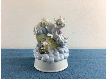 Cow Jumped Over The Moon Musical Figurine