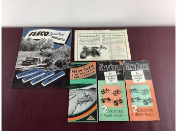 Vintage Farm Equipment Advertisements