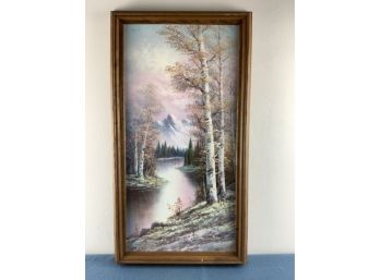 Rivers Edge Canvas Painting