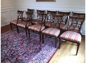 Gorgeous Set Of 10 JOHN WIDDICOMB Russian Collection Dining Chairs - Paid $15,540 -  LIKE NEW - INCREDIBLE !