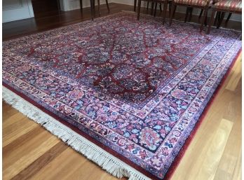 Wonderful High Quality KARASTAN Red Sarouk Oriental Style Rug - All Wool - BEAUTIFUL Rug - Nice Deep Colors