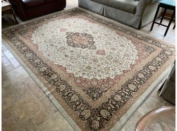 Antique Kerman Mandalay  Area Rug 94' X 130' (7'10' X 10'10')