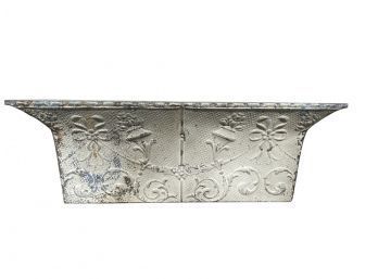 Vintage Metal Wall Mantle