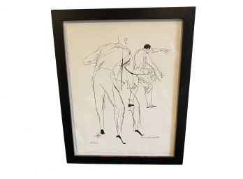 'Astaire' David Stone Martin Lithograph