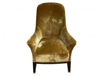 Gorgeous Massimo Scolari Designed Giorgetti Italian Modern High Back Chair