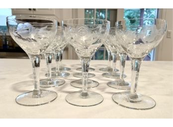 Lot Of 12 Dining Glasses