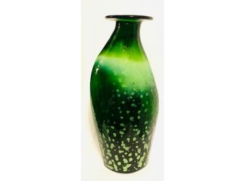 Unique Multi Tone Bottle Form Vase