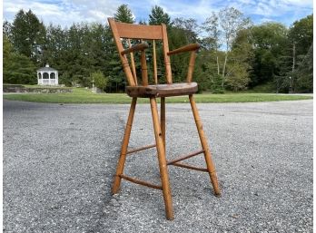 An Antique High Chair