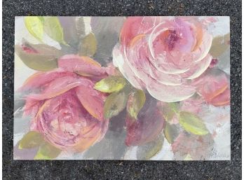 A Large Canvas Print, Rose Themed