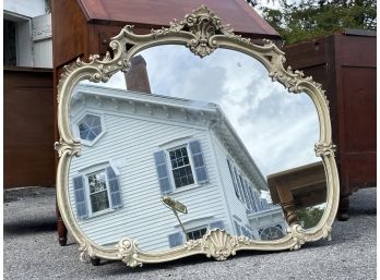 A Victorian Gilt Framed Mirror