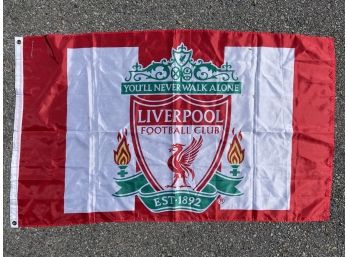 A Liverpool Football Club Flag