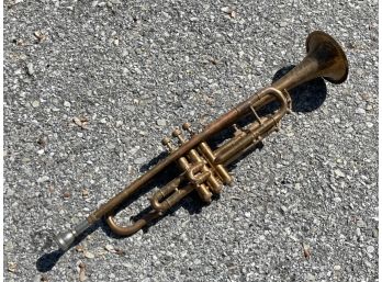 A Vintage Brass Trumpet