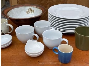 Ceramics By Le Creuset, Pottery Barn, Dansk, Crate & Barrel And More