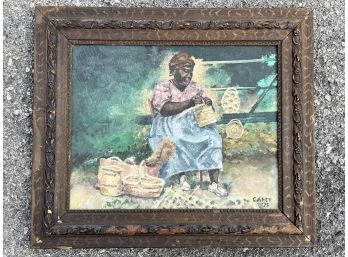 A Vintage Oil On Canvas, Signed Carey '75