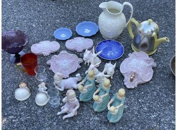 Vintage Pottery - Wedgwood, Hall, And More