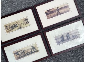 A Series Of Framed Sketches