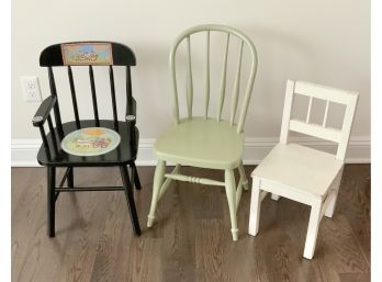 3 Child Chairs