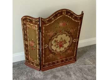 Hand Painted Fire Place Screen