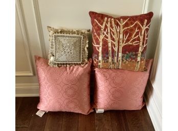 4 Decorative Throw Pillows ~ Pier One & More ~