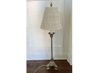 Silver Stick Lamp