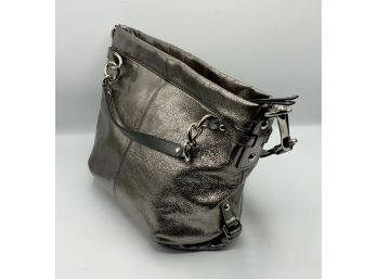 Coach Metallic Shoulder Bag